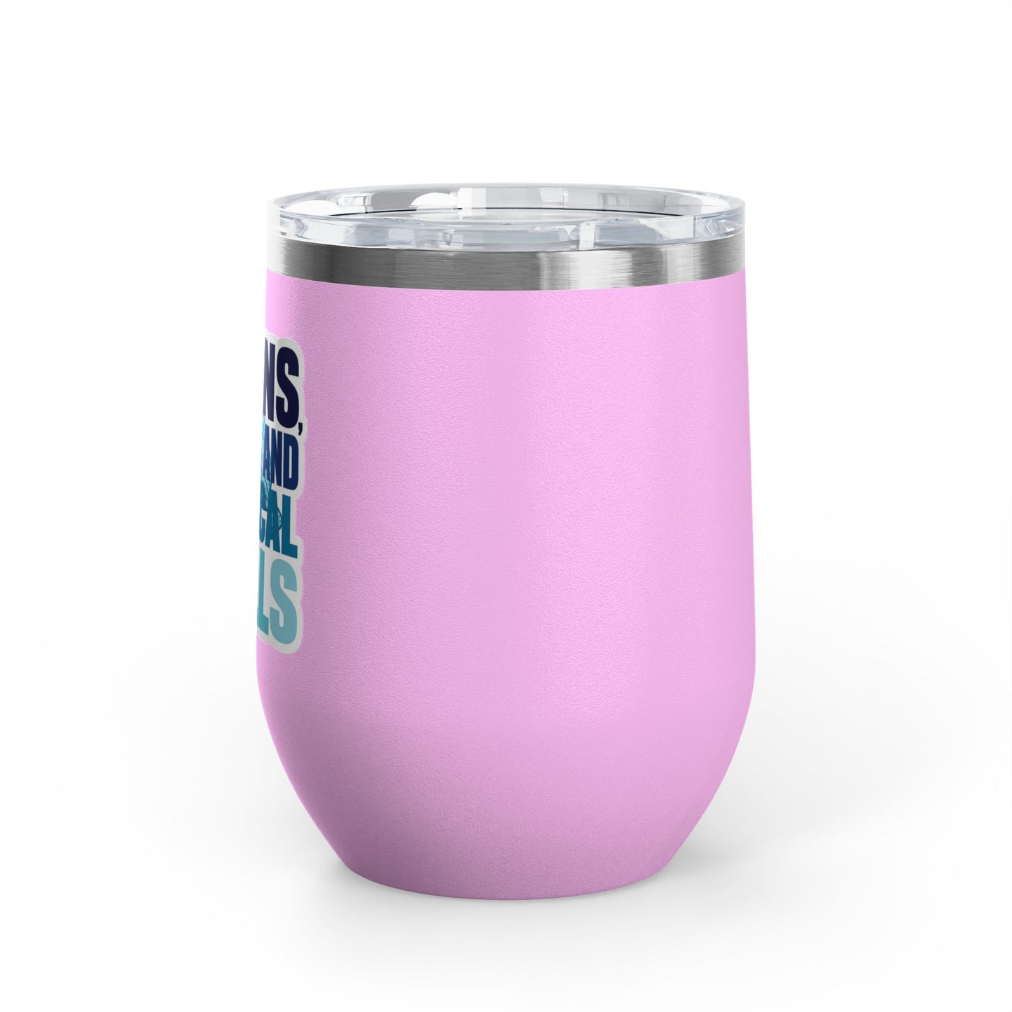 Brains, scrubs and surgical skills blue Tumbler