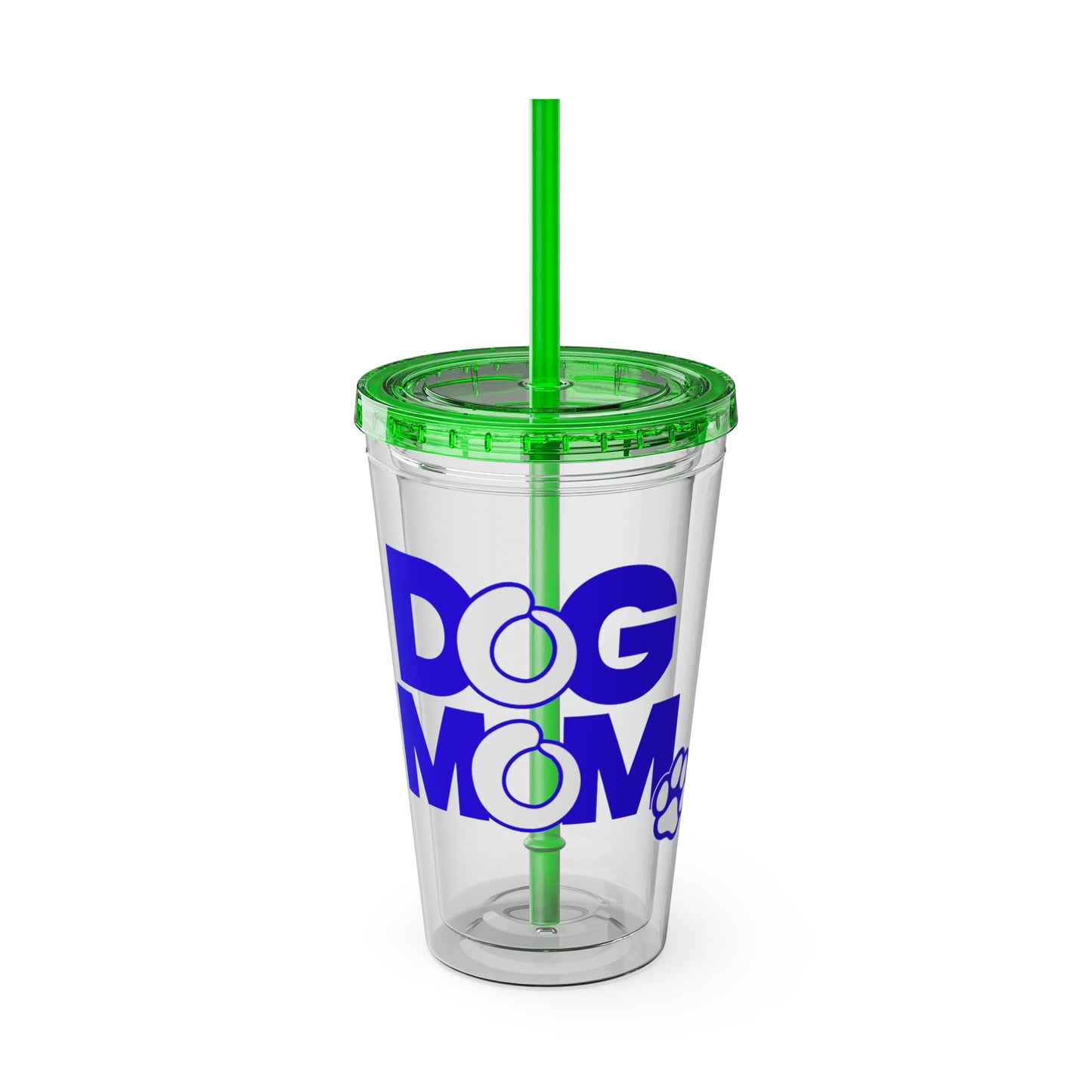 Dog mom blue Insulated Cup