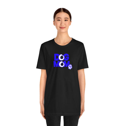 Dog mom blue T-shirt