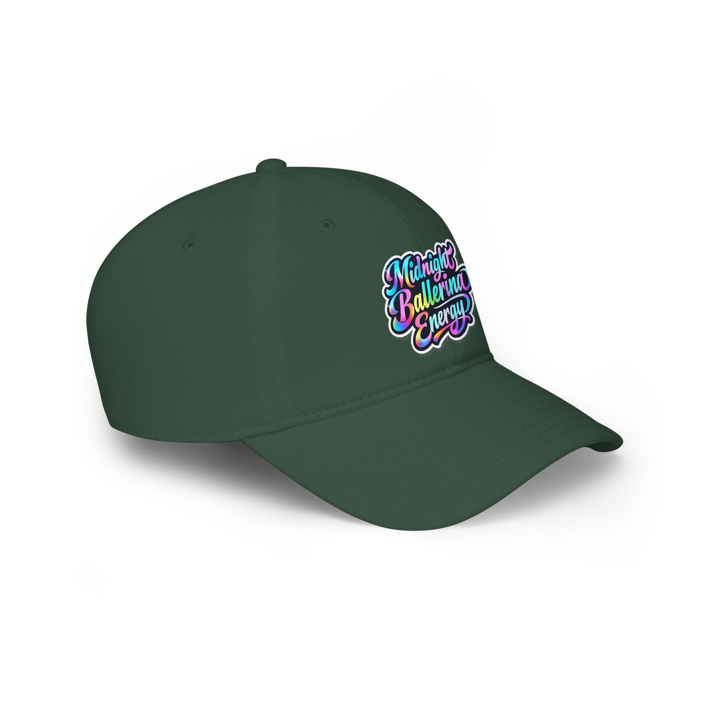 Midnight ballerina energy Baseball Cap