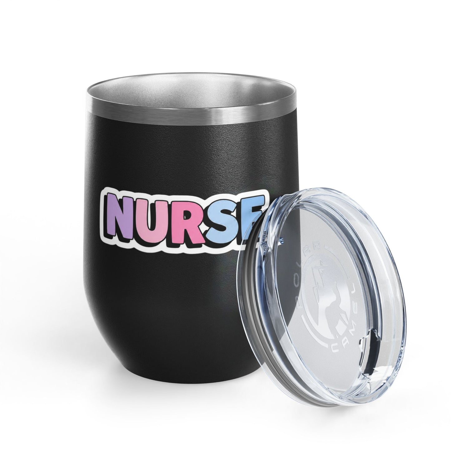 NURSE faux sticker Tumbler