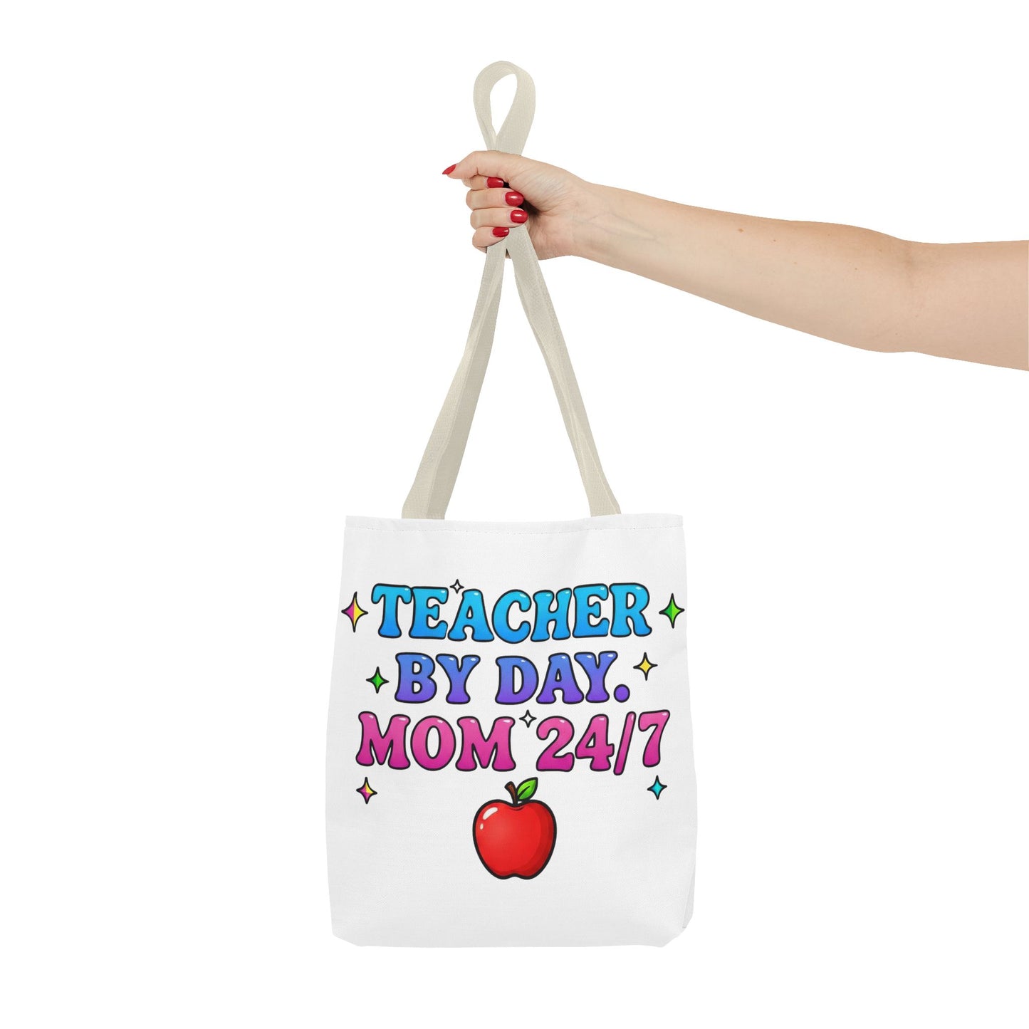 Teacher by day mom 24/7 Tote Bag
