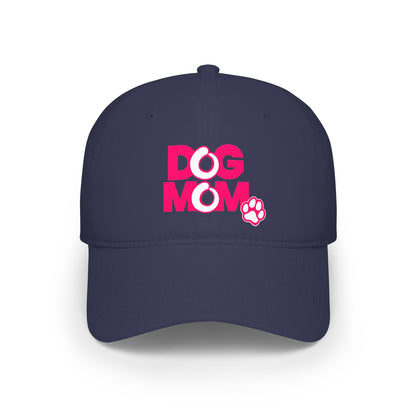 Dog mom pink Baseball Cap