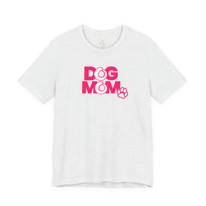 Dog mom pink T-shirt