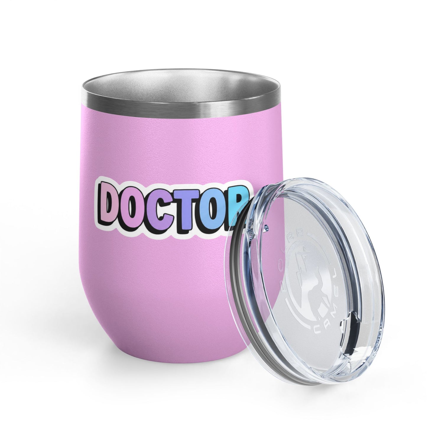 DOCTOR faux sticker Tumbler