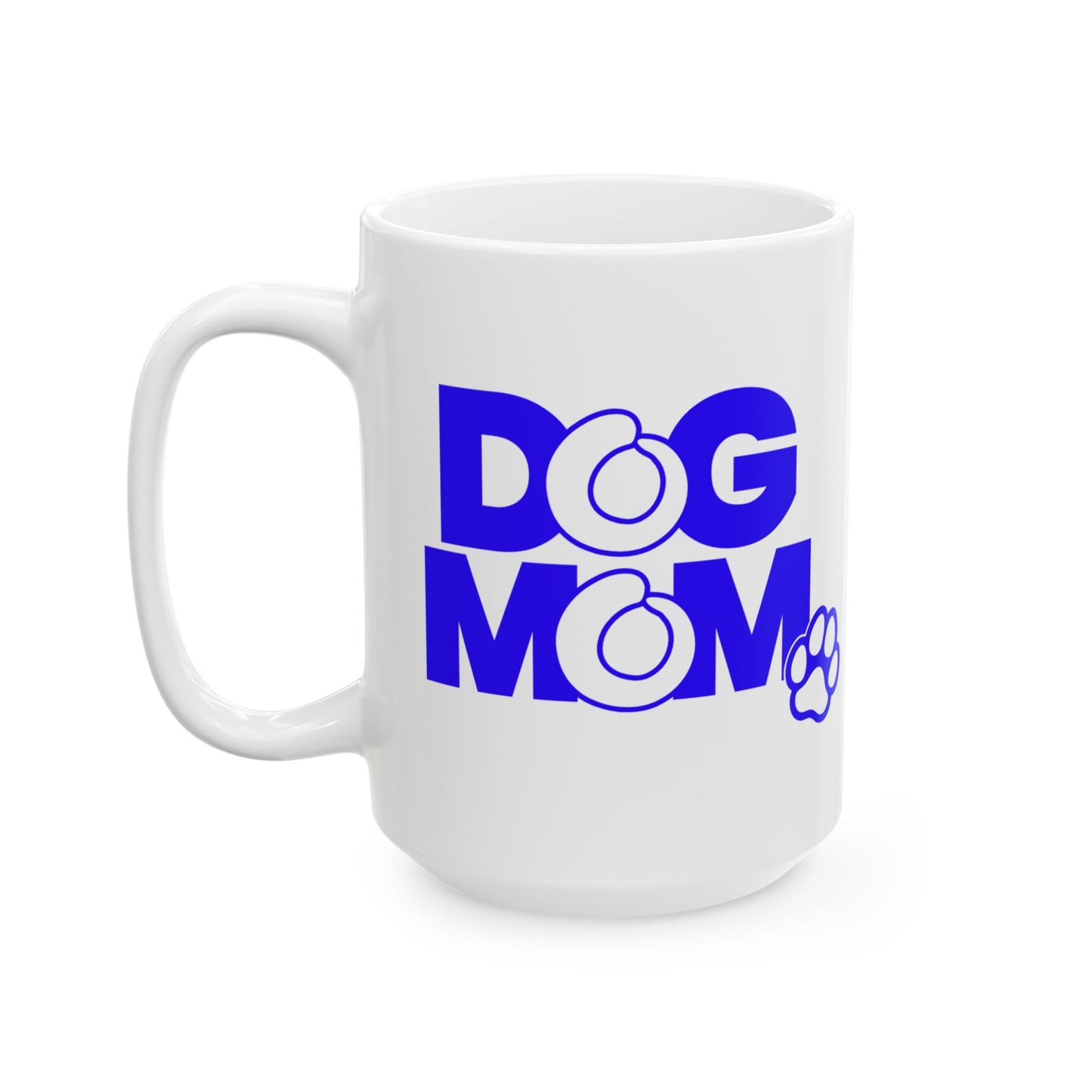Dog mom blue Mug