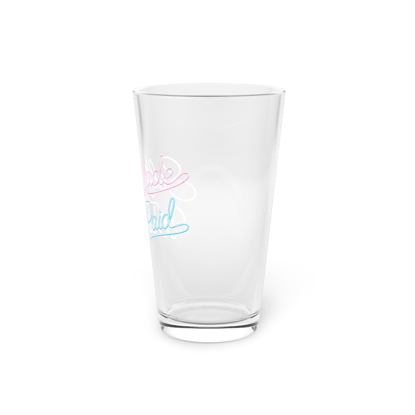 Self-made & well paid Beer Glass