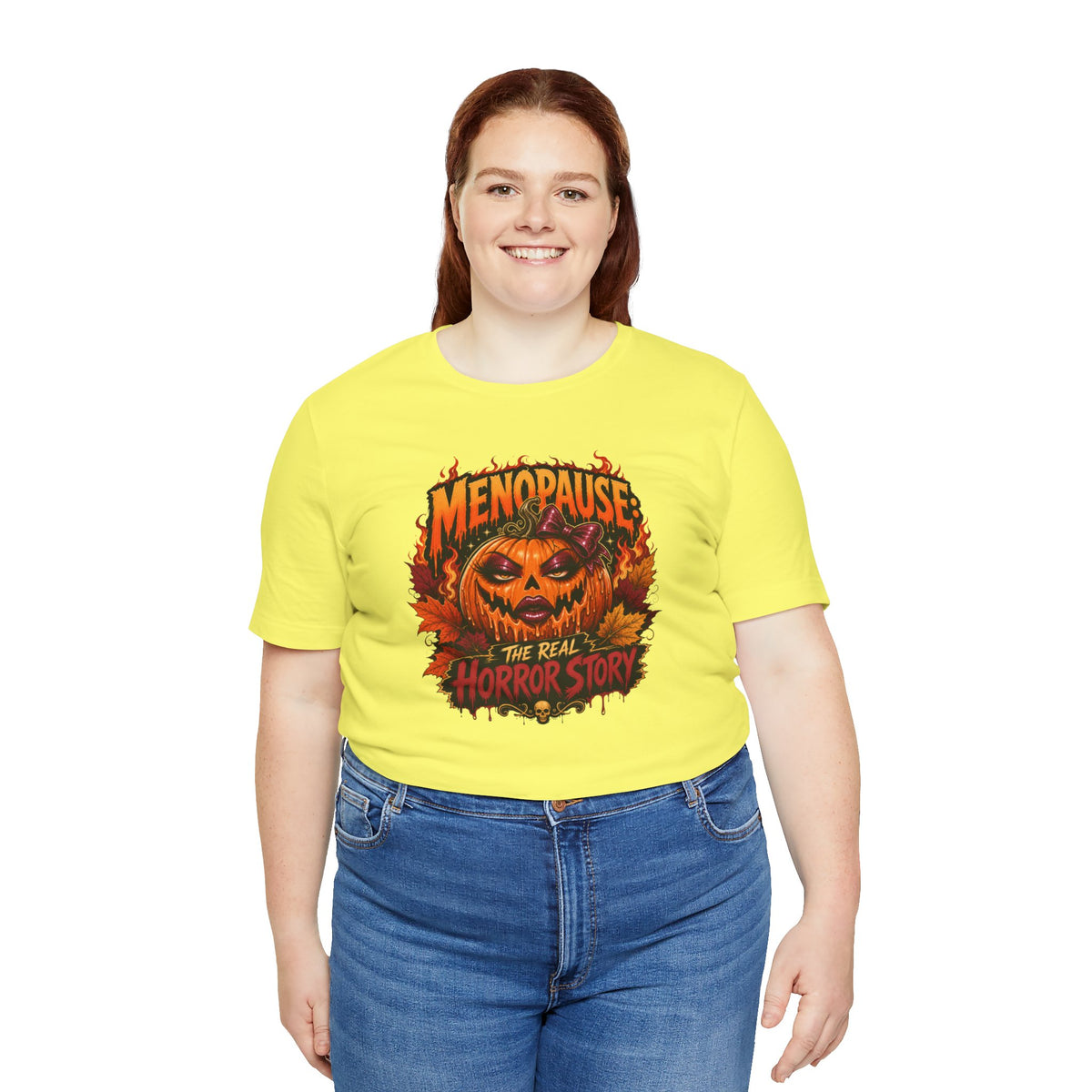 Menopause the real horror show T-shirt
