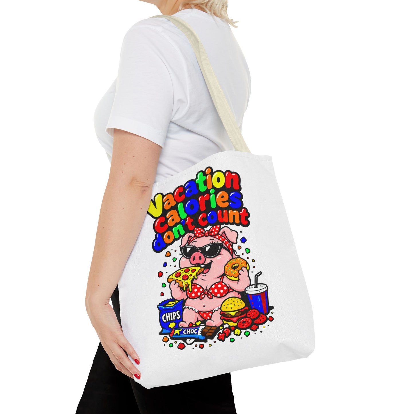 Vacation calories don't count Tote Bag
