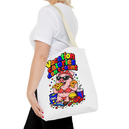 Vacation calories don't count Tote Bag