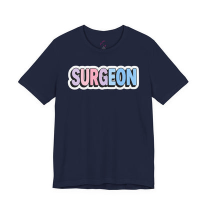 SURGEON faux sticker T-shirt