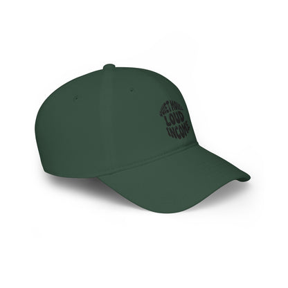 Quiet moves. Loud income Baseball Cap