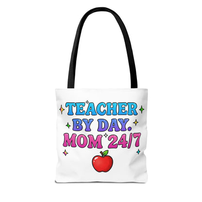 Teacher by day mom 24/7 Tote Bag