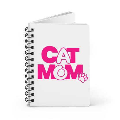 Cat mom pink Journal