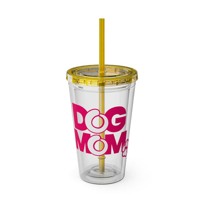 Dog mom pink Insulated Cup