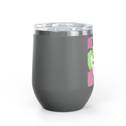 Matcha made me do it Wine Tumbler