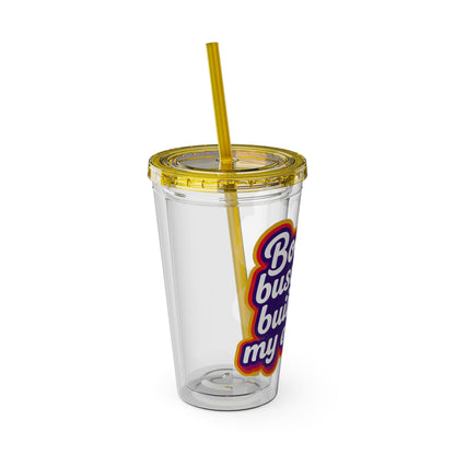 Booked, busy, and building my empire Insulated Cup