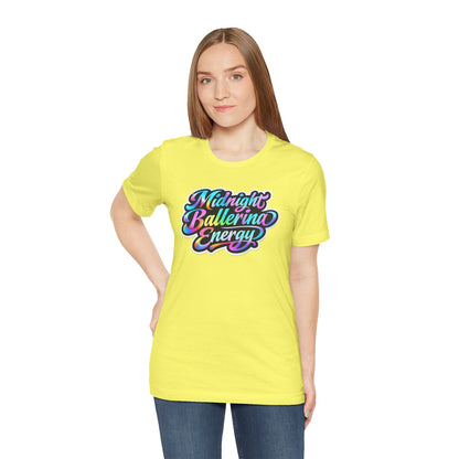 Midnight ballerina energy T-shirt
