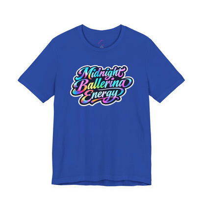 Midnight ballerina energy T-shirt
