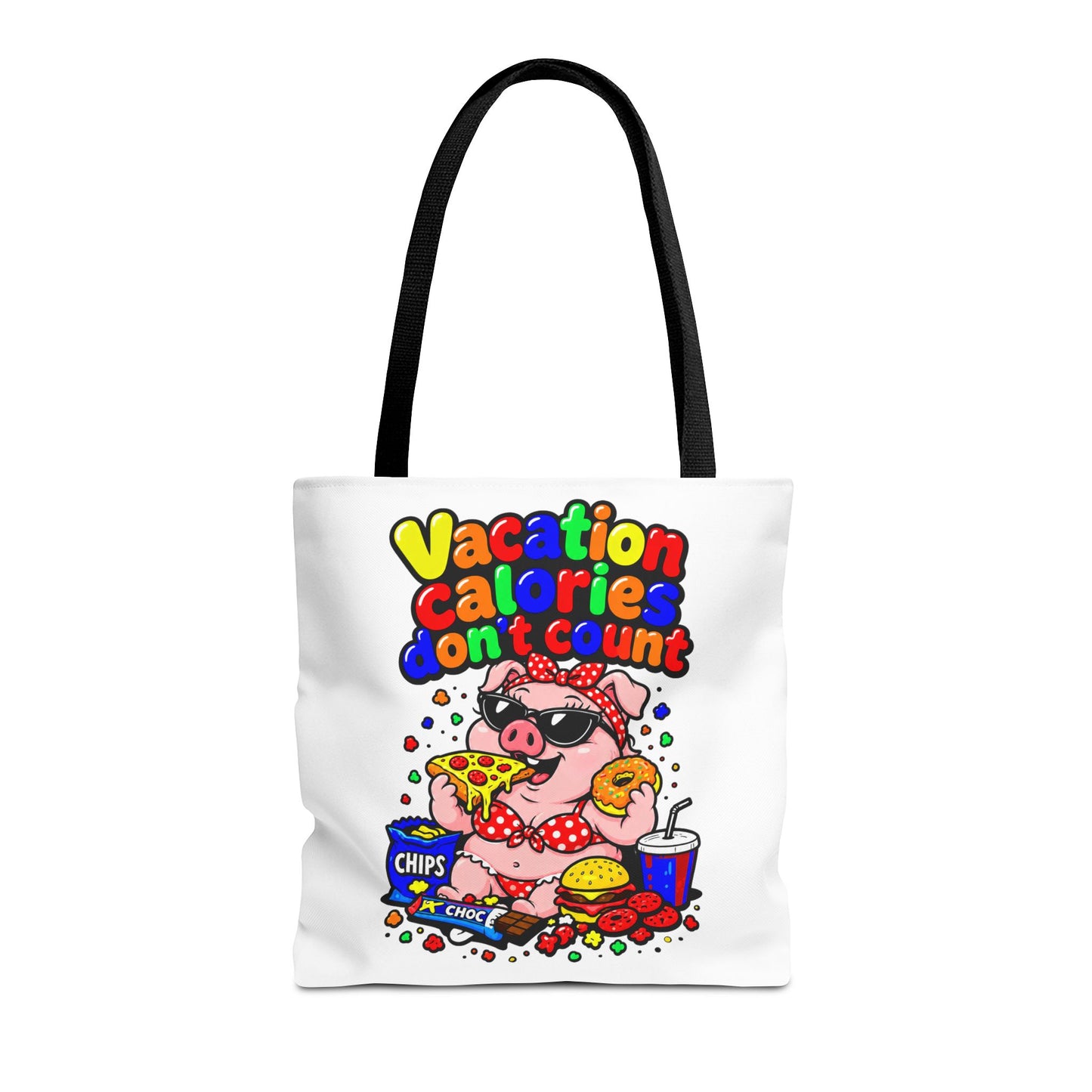 Vacation calories don't count Tote Bag
