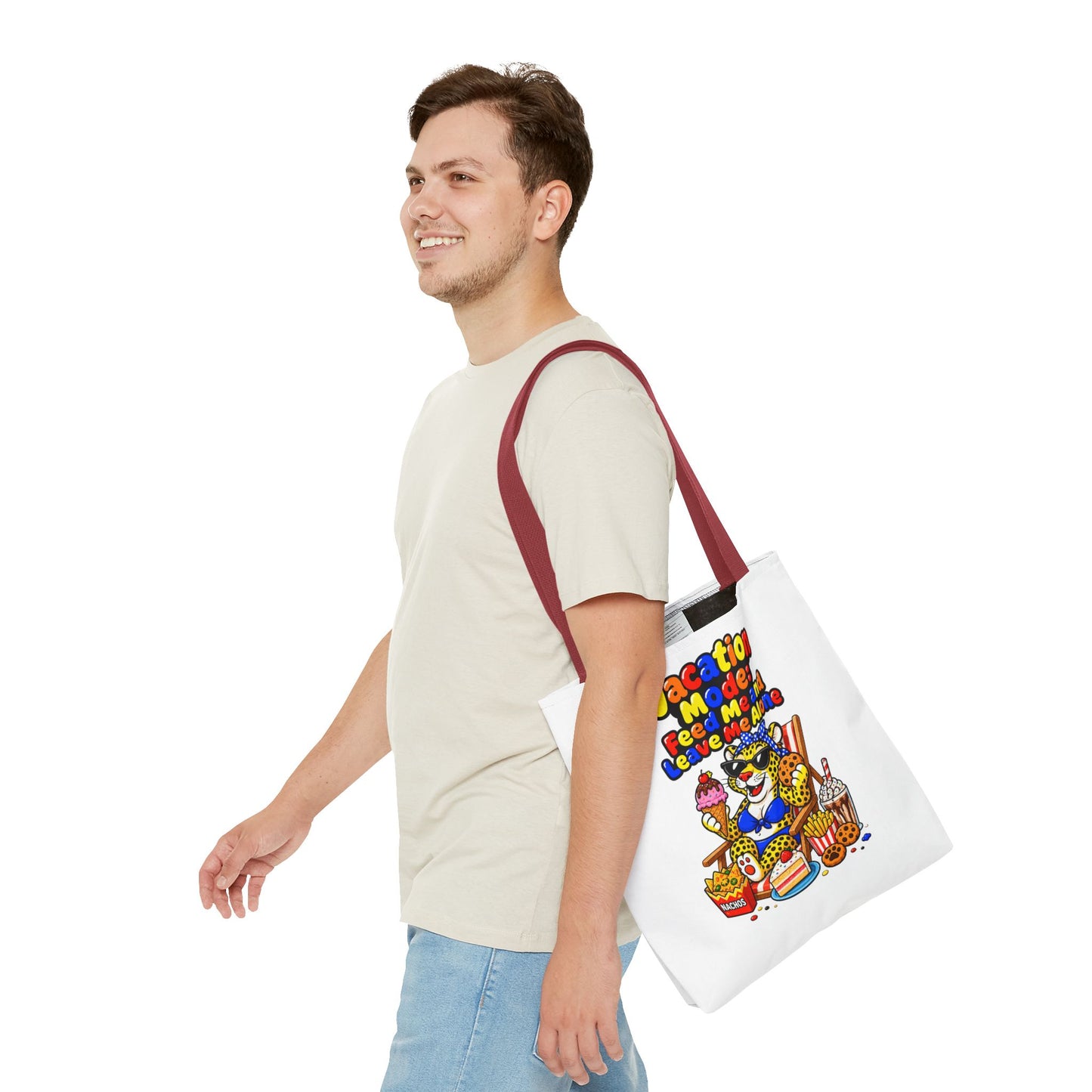 Vacation mode feed me and leave me alone Tote Bag