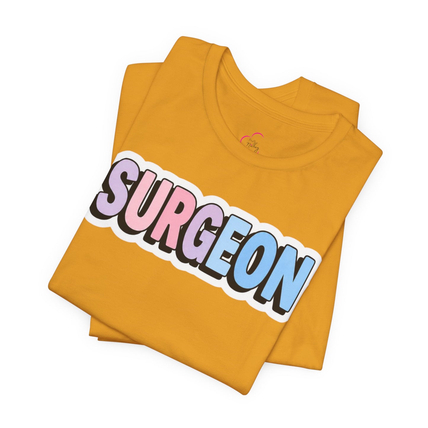 SURGEON faux sticker T-shirt