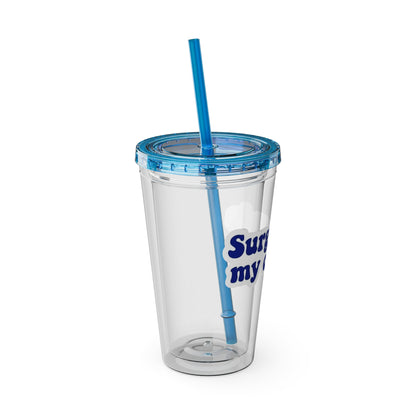 Surgery is my cardio Clear Insulated Cup