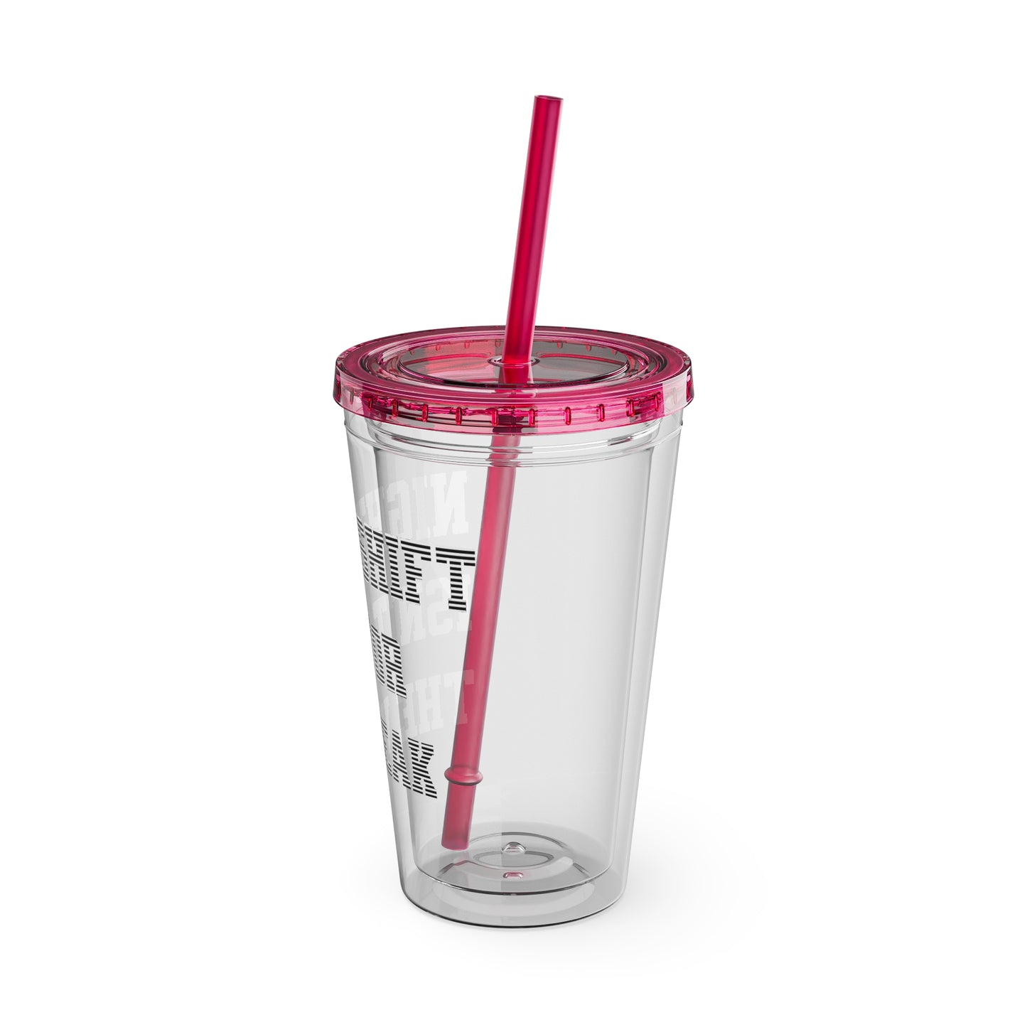 Night shift isn't for the weak Clear Insulated Cup