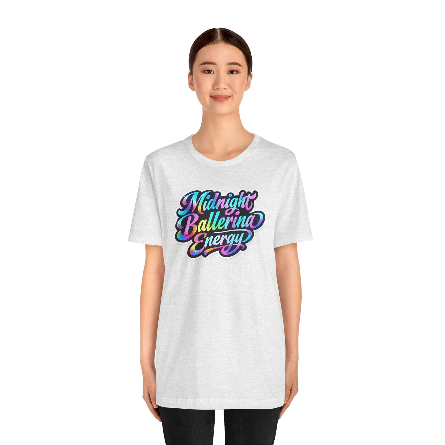 Midnight ballerina energy T-shirt