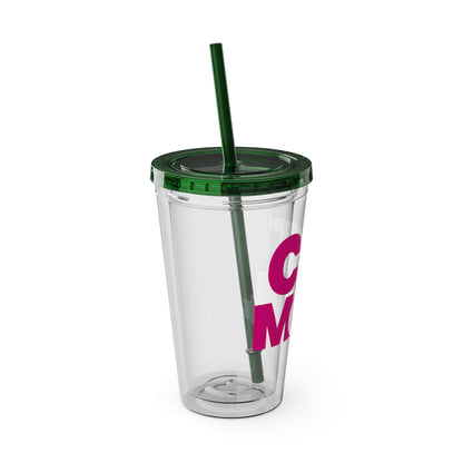 Cat mom pink Insulated Cup
