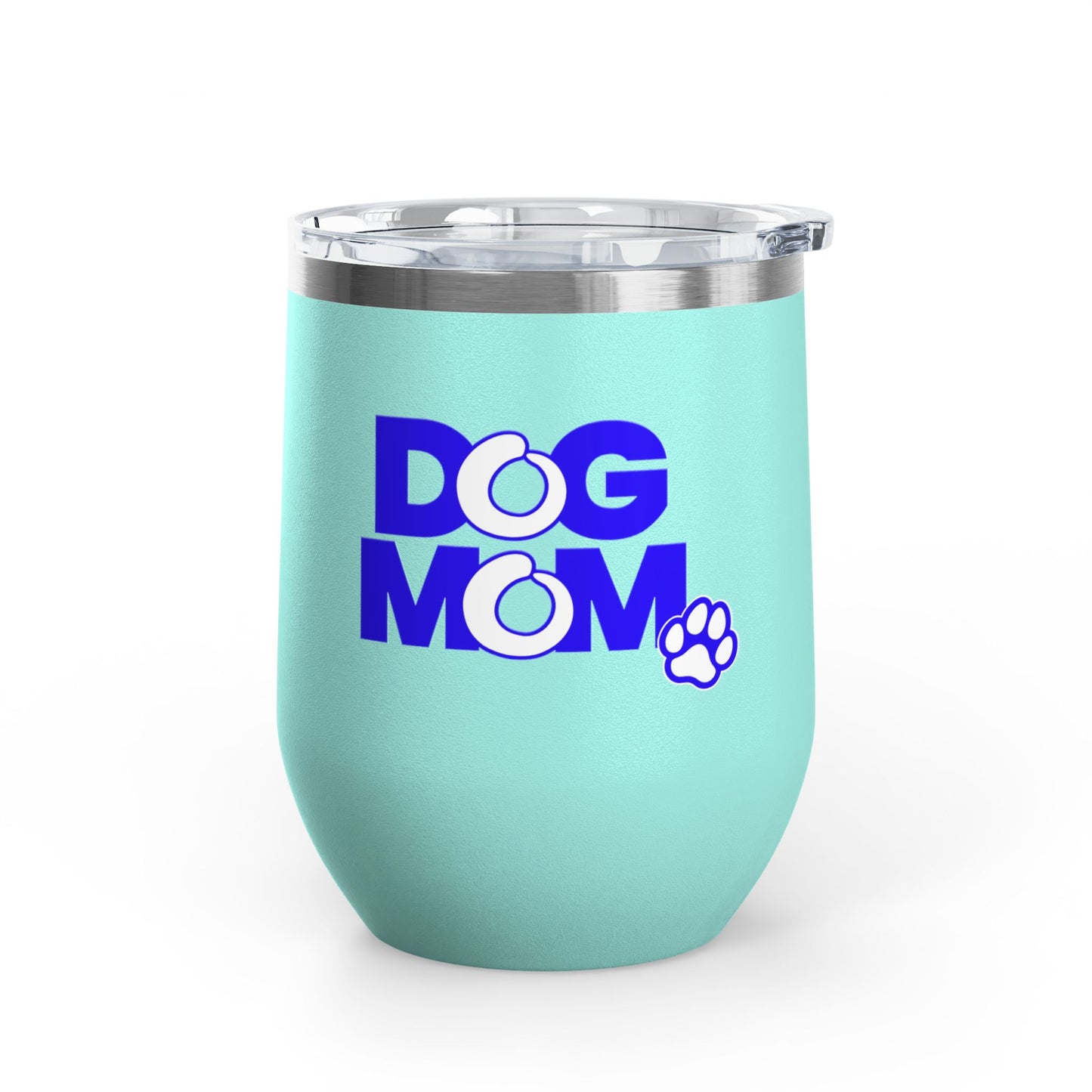 Dog mom blue Tumbler