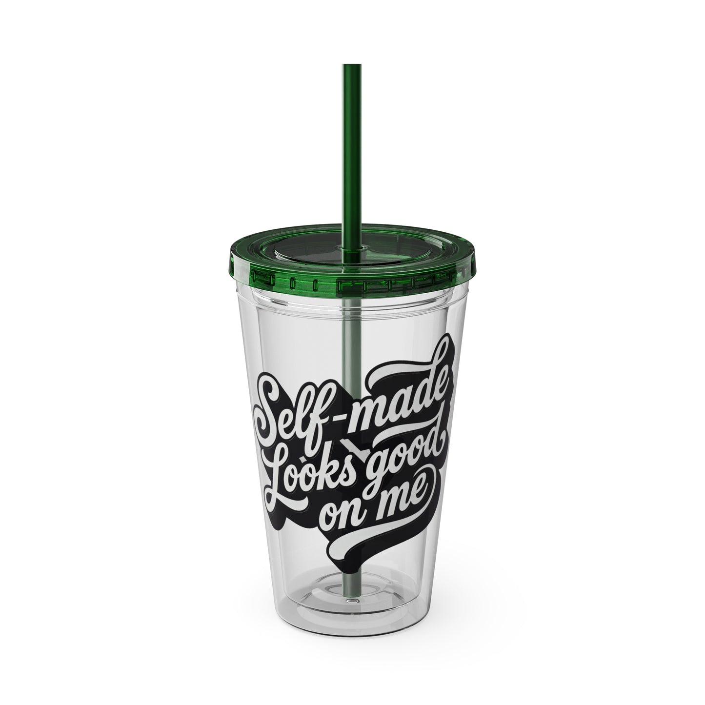 Self-made looks good on me Insulated Cup