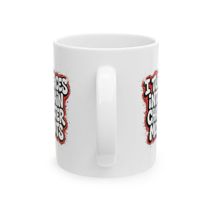I turn faces into main character moments Mug