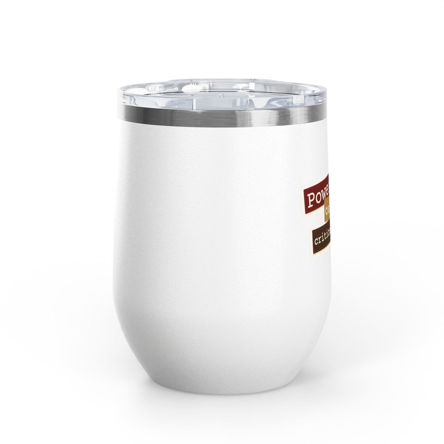 Powered by caffeine and critical thinking Tumbler