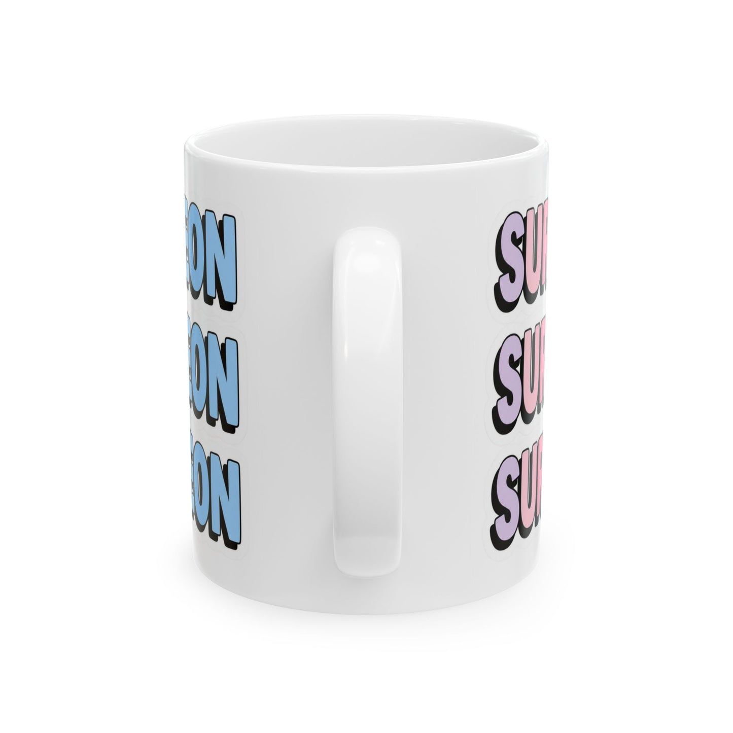 SURGEON faux sticker Mug