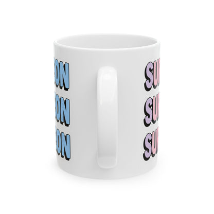 SURGEON faux sticker Mug