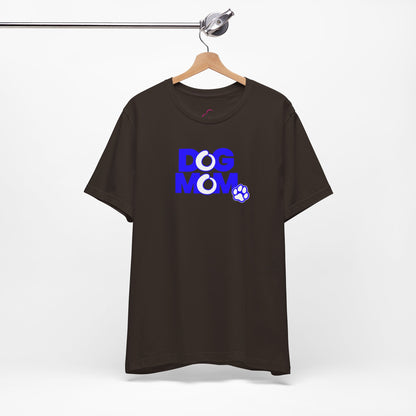Dog mom blue T-shirt