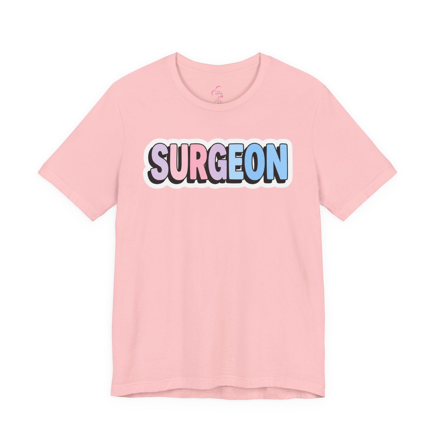 SURGEON faux sticker T-shirt