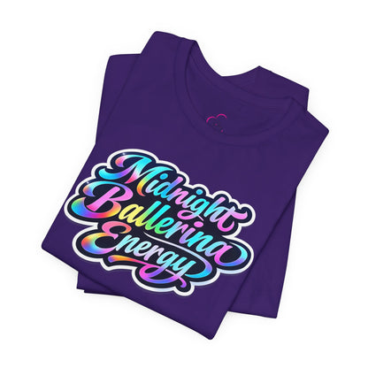 Midnight ballerina energy T-shirt