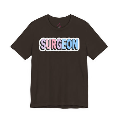 SURGEON faux sticker T-shirt