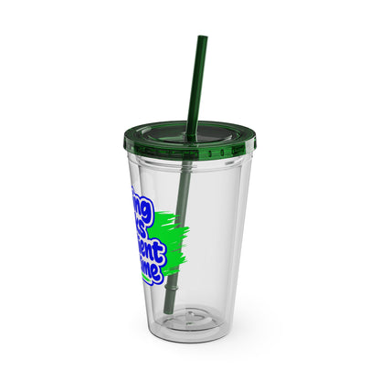 Serving looks one client at a time Clear Insulated Cup