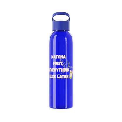 Matcha First, Everything Else Later Water Bottle
