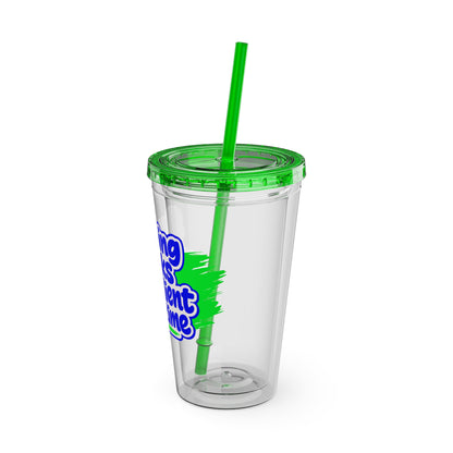 Serving looks one client at a time Clear Insulated Cup