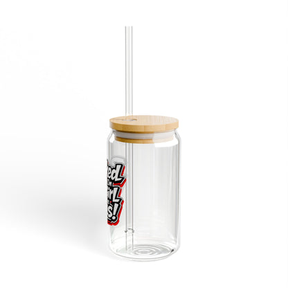 Booked because I'm that girl with the nails Sipper Glass