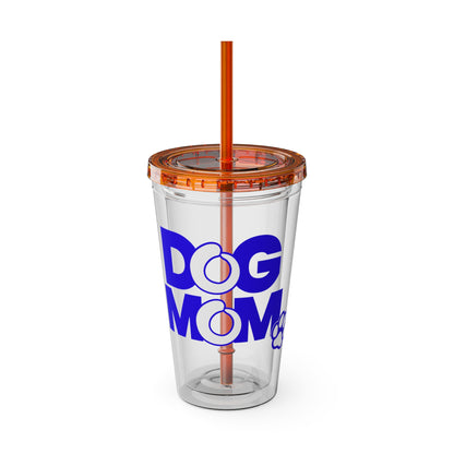 Dog mom blue Insulated Cup