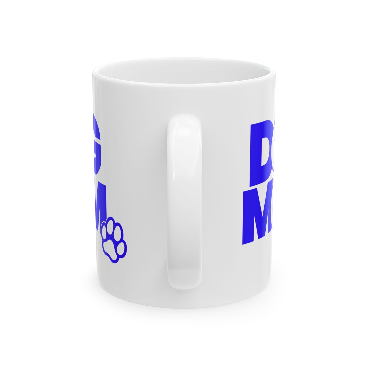Dog mom blue Mug