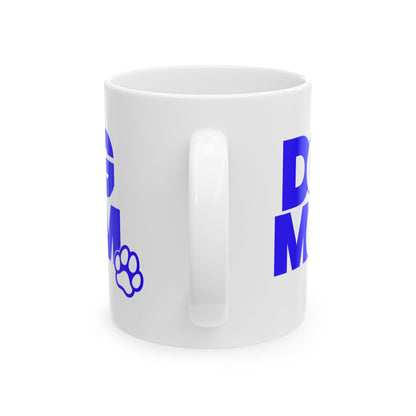 Dog mom blue Mug