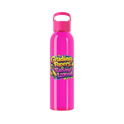 Grading papers & raising legends Water Bottle
