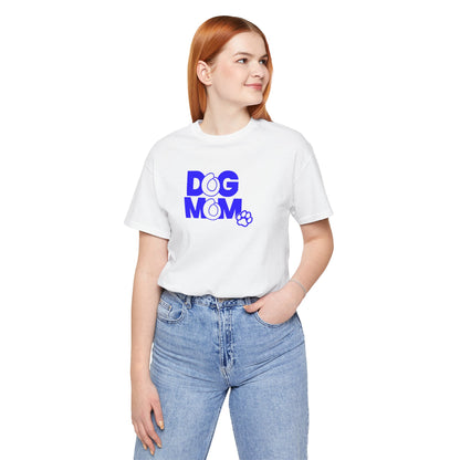 Dog mom blue T-shirt