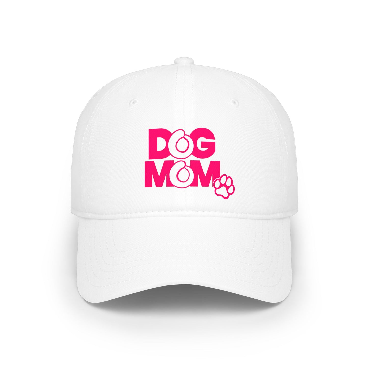 Dog mom pink Baseball Cap